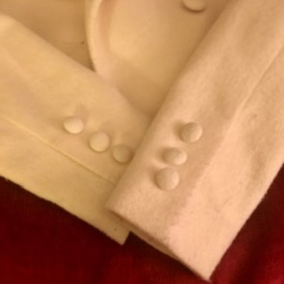 81st and Park Wool Ivory Bolero Jacket - Picture 4 of 10
